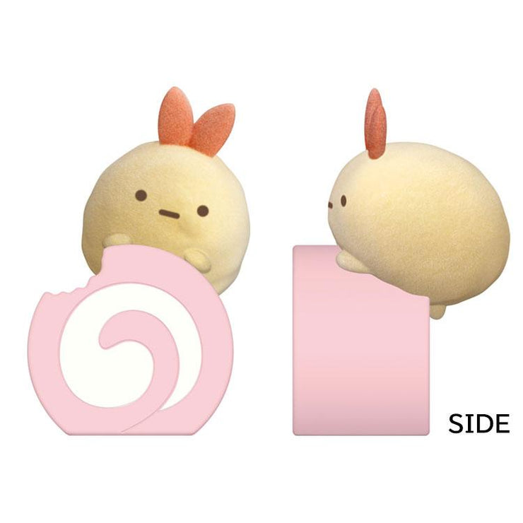 [Sumikko Gurashi] Petit Collection - Scene Mascot Ebifurai no Shippo Roll Cake San-X Official Japan 2025
