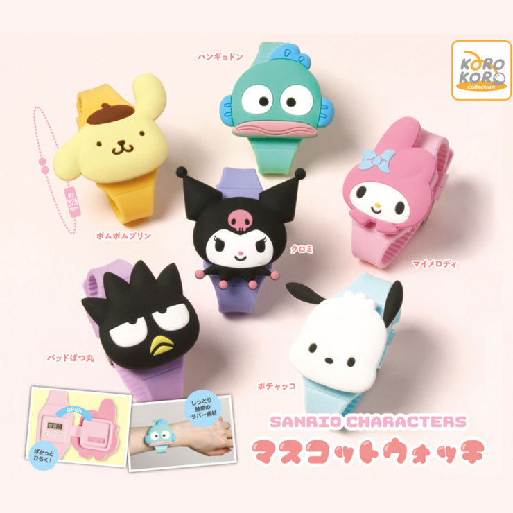 [Clearance][Gashapon] Sanrio Characters Mascot Watch [JUL 2024] IP4 Japan -Blind Package