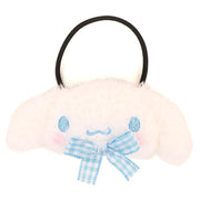 [Clearance]#[Sanrio] Face-shaped Ponytail Holder -Cinnamoroll [SEP 2023] Sanrio Original Japan