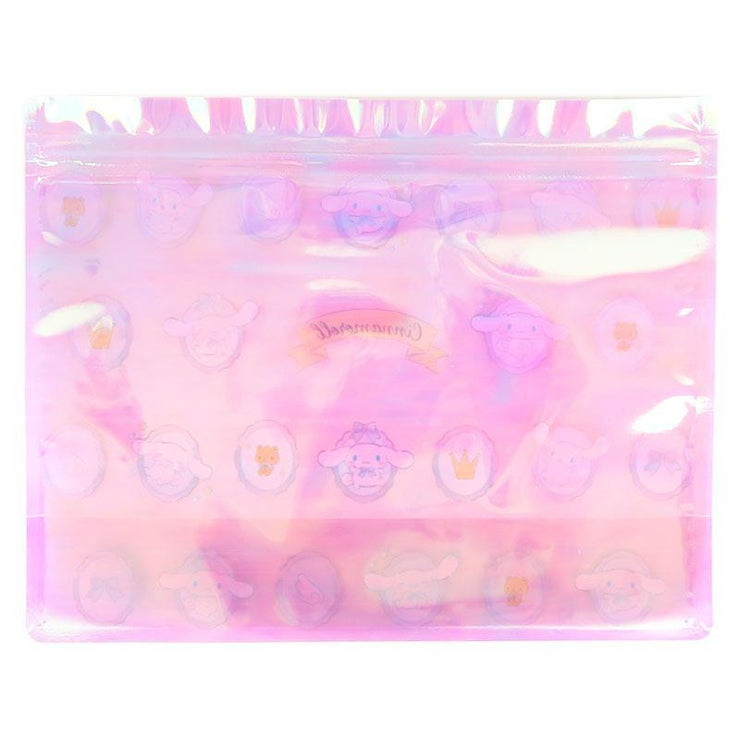 [Sanrio] Aurora Flat Zipper Case 5pcs Set -Cinnamoroll [JUN 2023] Sanrio Original Japan