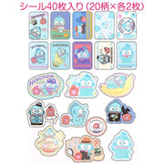 [Sanrio] Flake Sticker and Case Set -Hangyodon [JUL 2023] Sanrio Japan