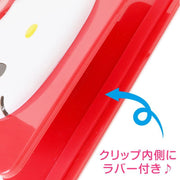 [Sanrio] Face-Shaped Clip -Hello Kitty [JUN 2023] Sanrio Original Japan