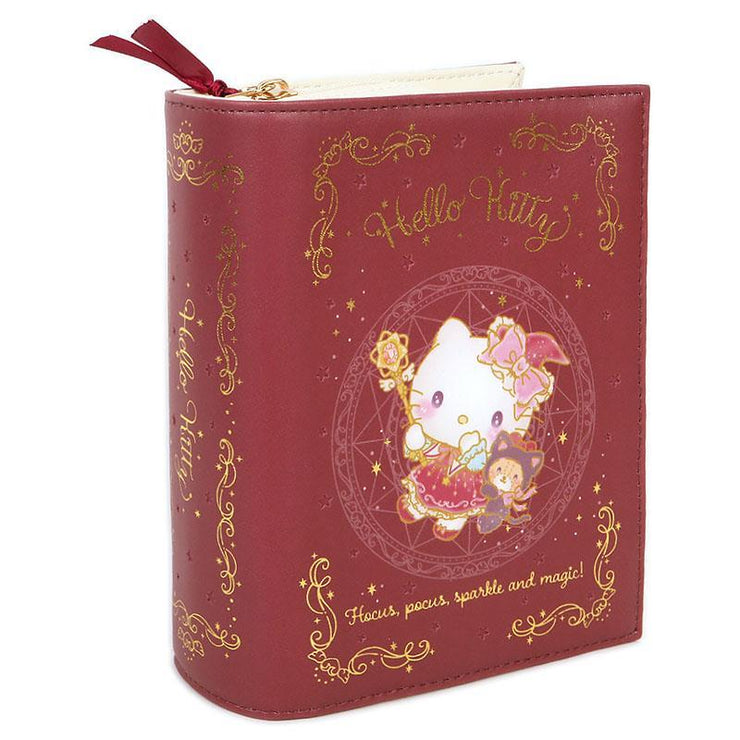 [Sanrio] Sanrio Magical Design Series - Book-shaped Makeup Pouch -Hello Kitty [SEP 2023] Sanrio Original Japan