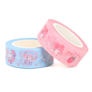 [Clearance]#[Sanrio] Masking Tape 2pcs Set 15mm -My Melody [JUL 2023] Sanrio Japan