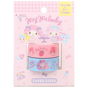 [Clearance]#[Sanrio] Masking Tape 2pcs Set 15mm -My Melody [JUL 2023] Sanrio Japan