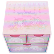 [Sanrio] Desktop Chest Storage Aurora Color - My Melody Sanrio Japan 2023