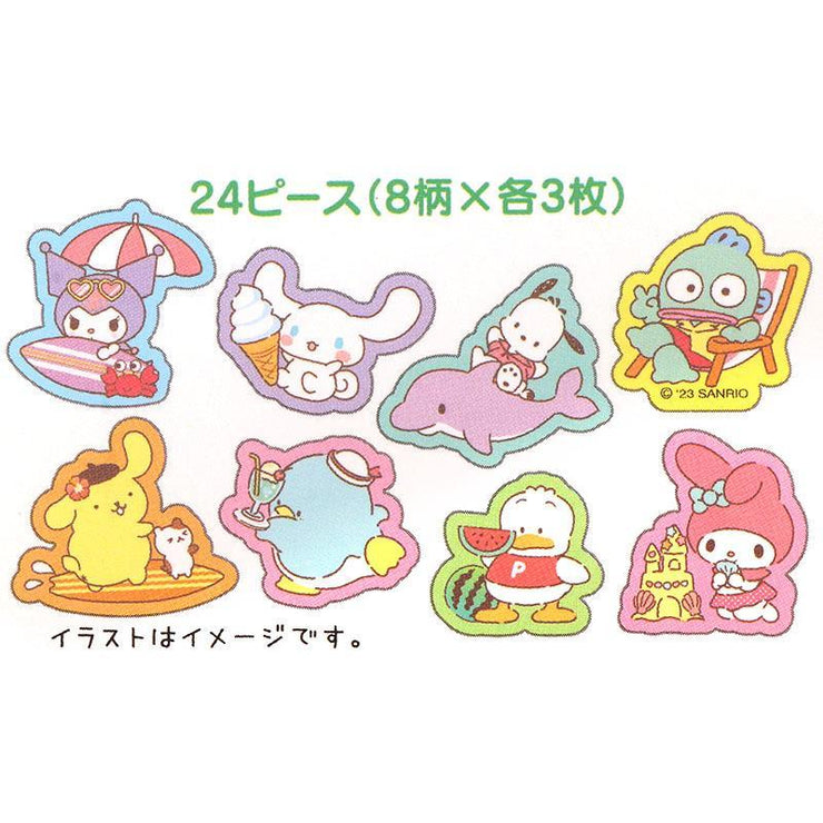 [NEW] Sanrio Characters Summer Sticker -T-Shirts - Mix 2023 Sanrio Japan