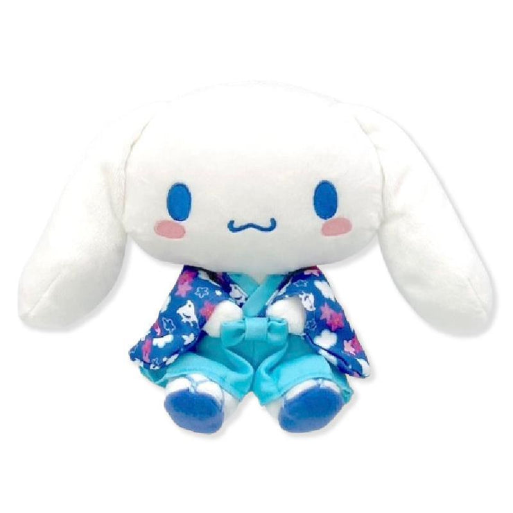 [Sanrio] Cinnamoroll Chidori Kimono Plush Toy - S-Size Nakajima Japan 2024