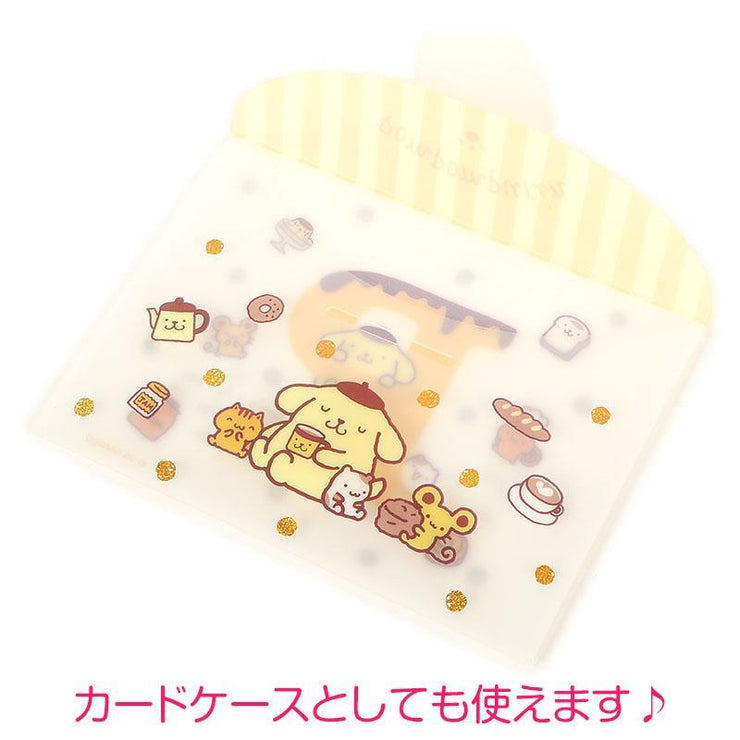 [Sanrio] Flake Sticker and Case Set -Pom Pom Purin [JUL 2023] Sanrio Japan