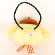 [Clearance]#[Sanrio] Face-shaped Ponytail Holder -Pom Pom Purin [SEP 2023] Sanrio Original Japan