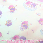 [Clearance]#[Sanrio] Aurora Flat Zipper Case 5pcs Set -Little Twin Stars [JUN 2023] Sanrio Original Japan