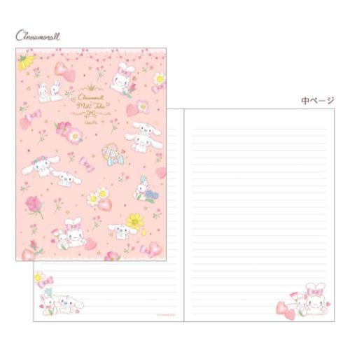[NEW] Cinnamoroll x Takei Miki -Pastel Bouquet- A5 Notebook 2023 Clothes-pin Japan