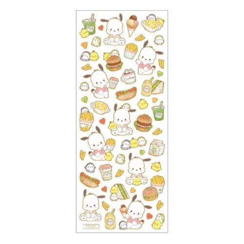 [NEW] Pochacco x Takei Miki -Natural Food- Sticker 2023 Clothes-pin Japan