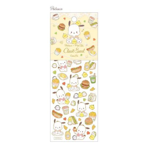 [NEW] Pochacco x Takei Miki -Natural Food- Sticker 2023 Clothes-pin Japan