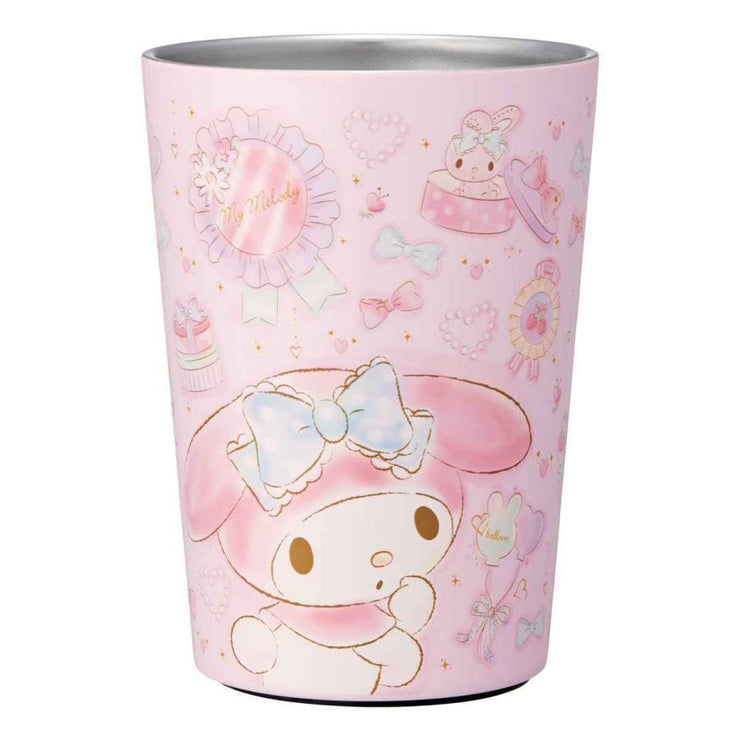 [Sanrio] Stainless Tumbler M 400ml My Melody Happiness Girl 2024 Skater Japan