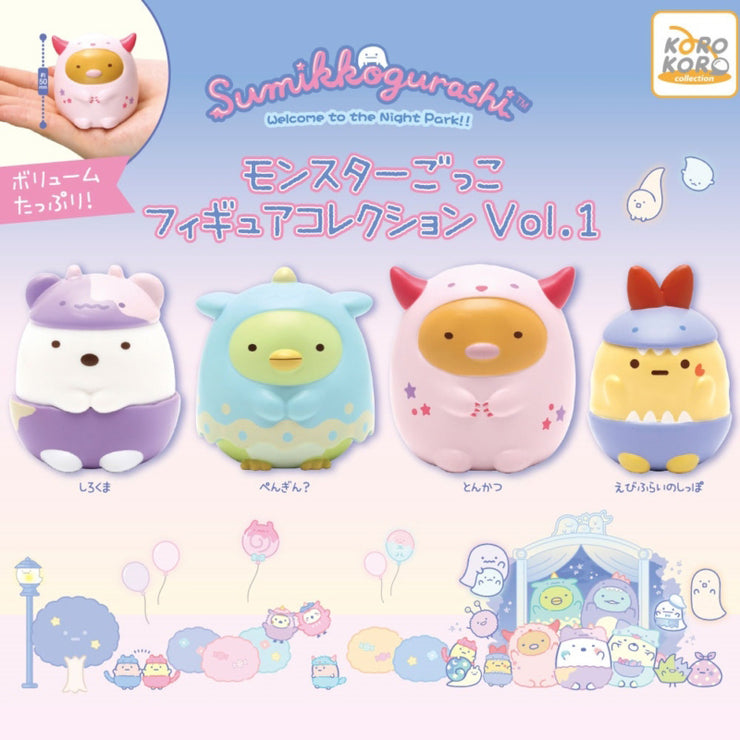 [Gashapon] Sumikko Gurashi Monster Pretend Play Figure Collection vol.1 [JUL 2024] System Service Japan -Blind Package