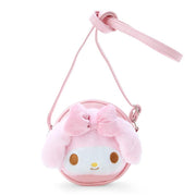 [Clearance]#[Sanrio] Face-Shaped Mini Plush Pochette -My Melody  [OCT 2023] Sanrio Original Japan