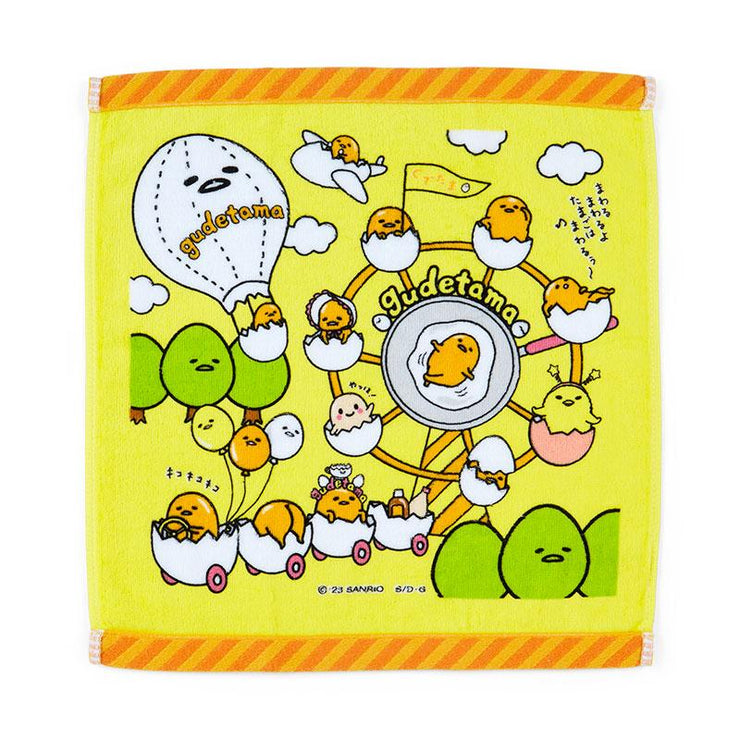 [Sanrio] Gudetama -Gudetama Land- Hand Towel [JUL 2023] Sanrio Original Japan