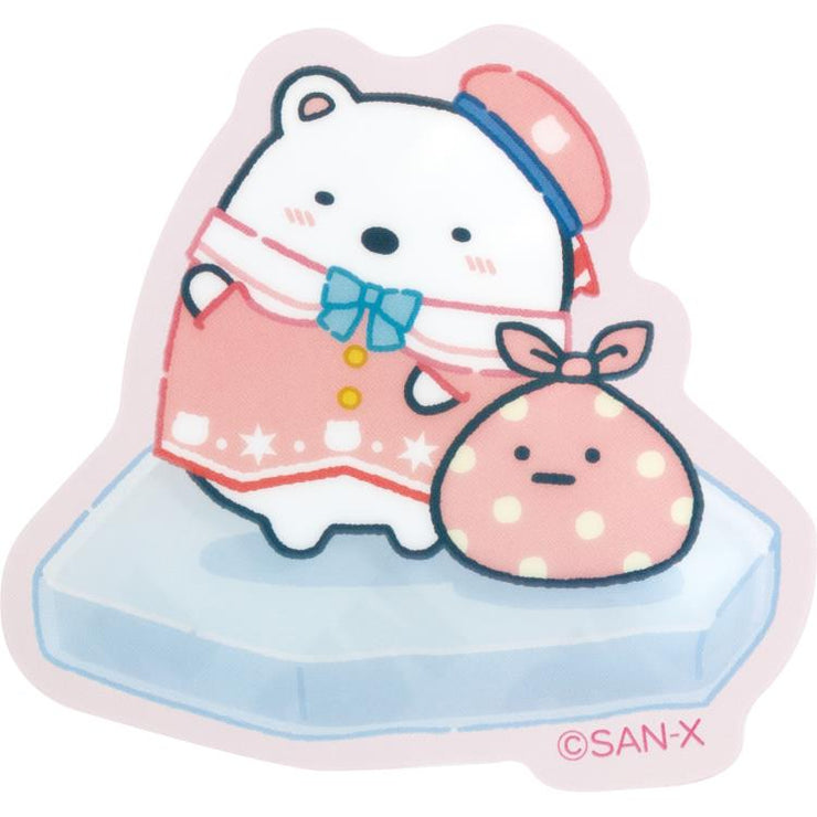 [Sumikko Gurashi] - Shirokuma no Furusato - Acrylic Sticker Collection [Blind Package] San-X Official Japan 2024