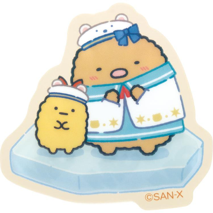 [Sumikko Gurashi] - Shirokuma no Furusato - Acrylic Sticker Collection [Blind Package] San-X Official Japan 2024