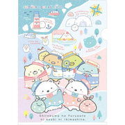 [Sumikko Gurashi] - Shirokuma no Furusato - A4 Plastic Document Holder -A San-X Official Japan 2024