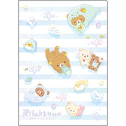 [Rilakkuma] - Umirilakibun - A5 Mini Double Document Holder -B San-X Official Japan 2024