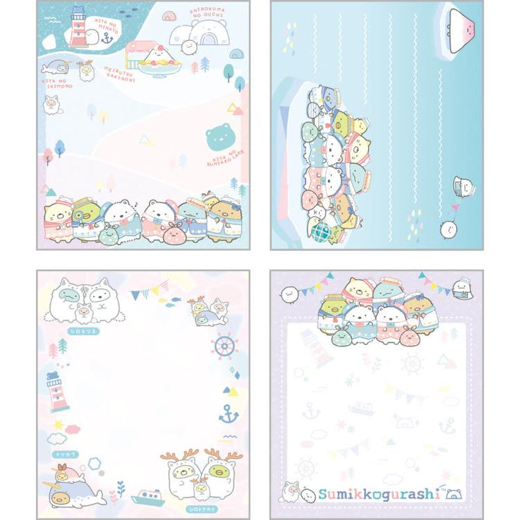 [Sumikko Gurashi] - Shirokuma no Furusato - Pata Pata Memo Pad -A San-X Official Japan 2024