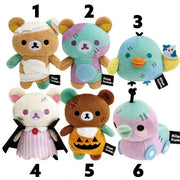 [Clearance]#[Rilakkuma] - Spooky Halloween - Tenori Plush Toy San-X Official Japan 2024