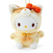 [Sanrio] Forest Animal Design Series - Plush Mascot Strap -Hello Kitty  [SEP 2023] Sanrio Original Japan