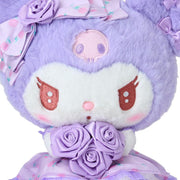 [Sanrio] -Dolly Rose Design Series- Plush Toy - Kuromi [DEC 2024] Sanrio Original Japan