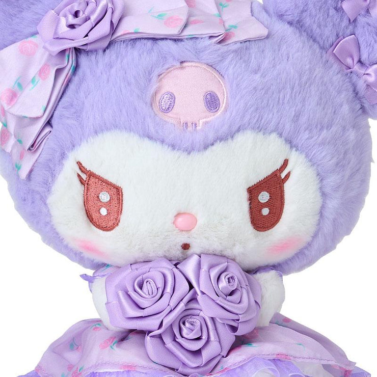 [Sanrio] -Dolly Rose Design Series- Plush Toy - Kuromi [DEC 2024] Sanrio Original Japan