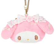 [Sanrio] -Dolly Rose Design Series- Face-Shaped Pass Case - My Melody [DEC 2024] Sanrio Original Japan