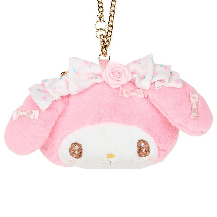 [Sanrio] -Dolly Rose Design Series- Face-Shaped Pass Case - My Melody [DEC 2024] Sanrio Original Japan