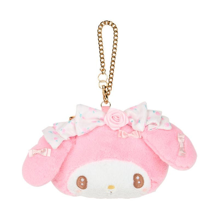 [Sanrio] -Dolly Rose Design Series- Face-Shaped Pass Case - My Melody [DEC 2024] Sanrio Original Japan