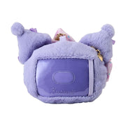 [Sanrio] -Dolly Rose Design Series- Face-Shaped Pass Case - Kuromi [DEC 2024] Sanrio Original Japan