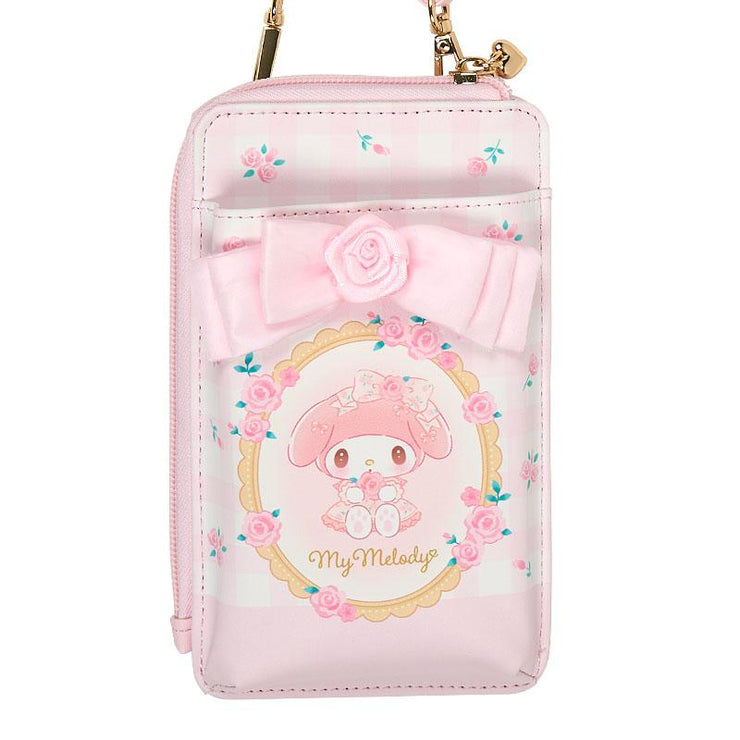 [Sanrio] -Dolly Rose Design Series- Smartphone Shoulder Bag - My Melody [DEC 2024] Sanrio Original Japan