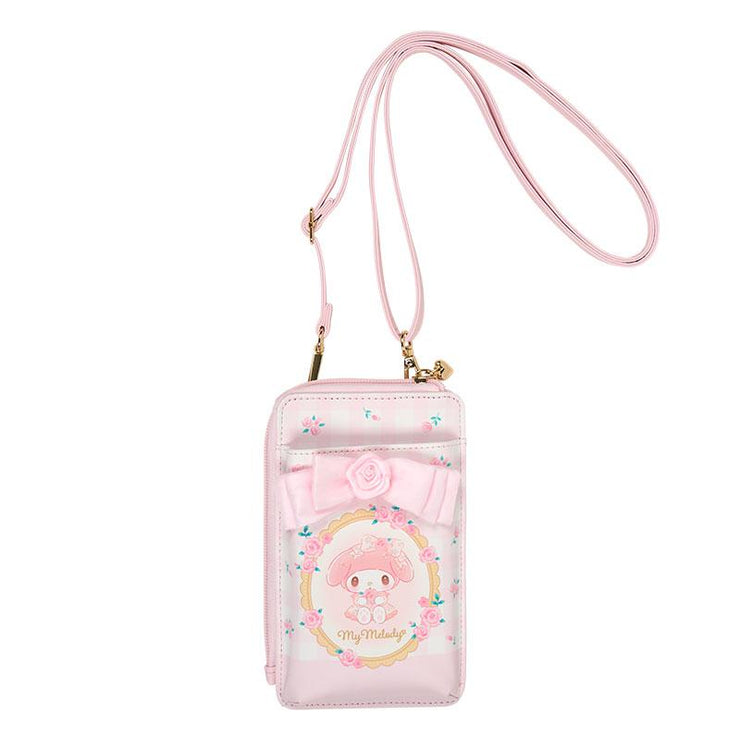 [Sanrio] -Dolly Rose Design Series- Smartphone Shoulder Bag - My Melody [DEC 2024] Sanrio Original Japan