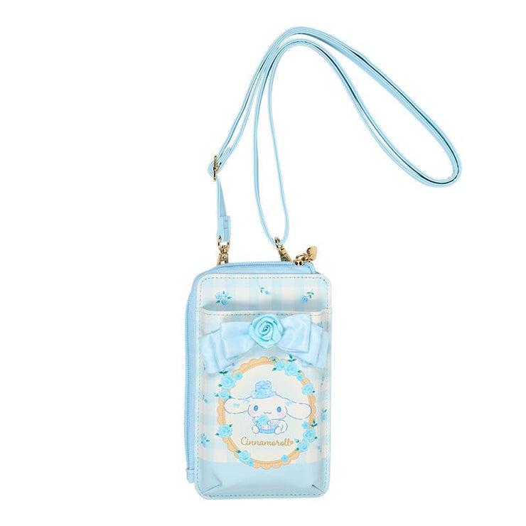 [Sanrio] -Dolly Rose Design Series- Smartphone Shoulder Bag - Cinnamoroll [DEC 2024] Sanrio Original Japan