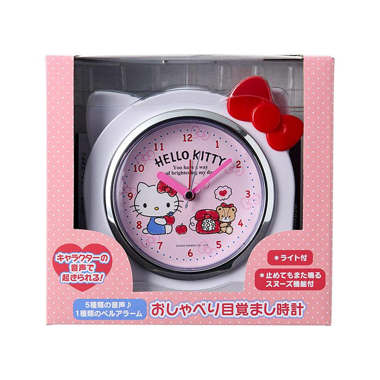 [Sanrio] Talking Alarm Clock - Hello Kitty [JUN 2025] Sanrio Original Japan