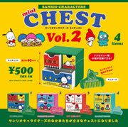 [Gashapon] Sanrio Characters Miniature Chest [JUL 2024] Kenelephant Japan -Blind Package