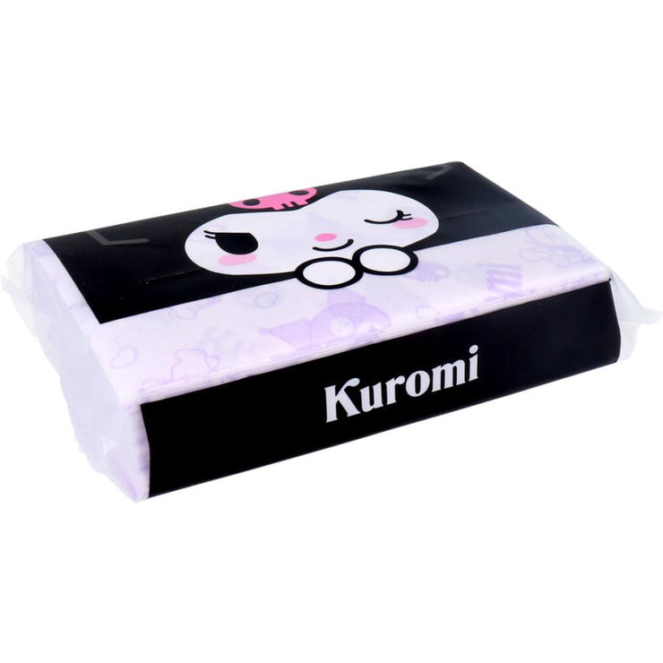 [Sanrio] Kuromi Cute Purple Bagged Tissue 200 Sheets (100 Pairs) Hayashi Japan