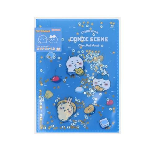 [Chiikawa] Chiikawa Comic Scene Series Clear File A5 Sunstar Japan
