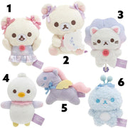 [Purchase Limit : 1pcs each][Rilakkuma] - Osorano Kururin Wataame - Tenori Plush Toy San-X Official Japan 2024