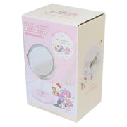 [Clearance]#[Sanrio] Stand Round Mini Mirror - Girls' Time 2024 T's Factory Japan