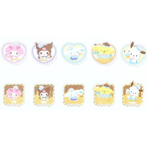 [NEW] Sanrio Flake Sticker -Icecream Parlor 2023 Yamano Japan