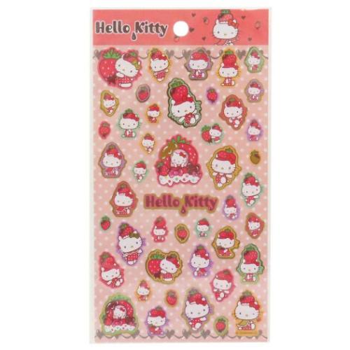 [Sanrio] Hello Kitty Sticker Set - Ichigo Boushi Yamano Japan 2023