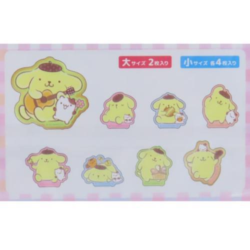 [Sanrio] Flake Sticker -Pom Pom Purin- 2024 Yamano Japan