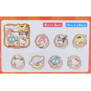 [Sanrio] Flake Sticker  -Characters Mix- 2024 Yamano Japan