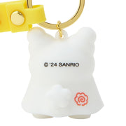 [Sanrio] PVC Mascot Keychain Strap -Hanamaru Obake [APR 2024] Sanrio Original Japan