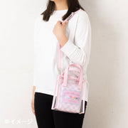 [Sanrio] Pastel Checker Design Series -  Shoulder-Strap Transparent Tote Bag [MAR 2024] Sanrio Original Japan